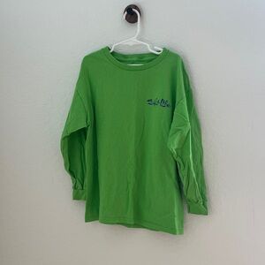 Salt Life Vibrant Green Long Sleeve Tee